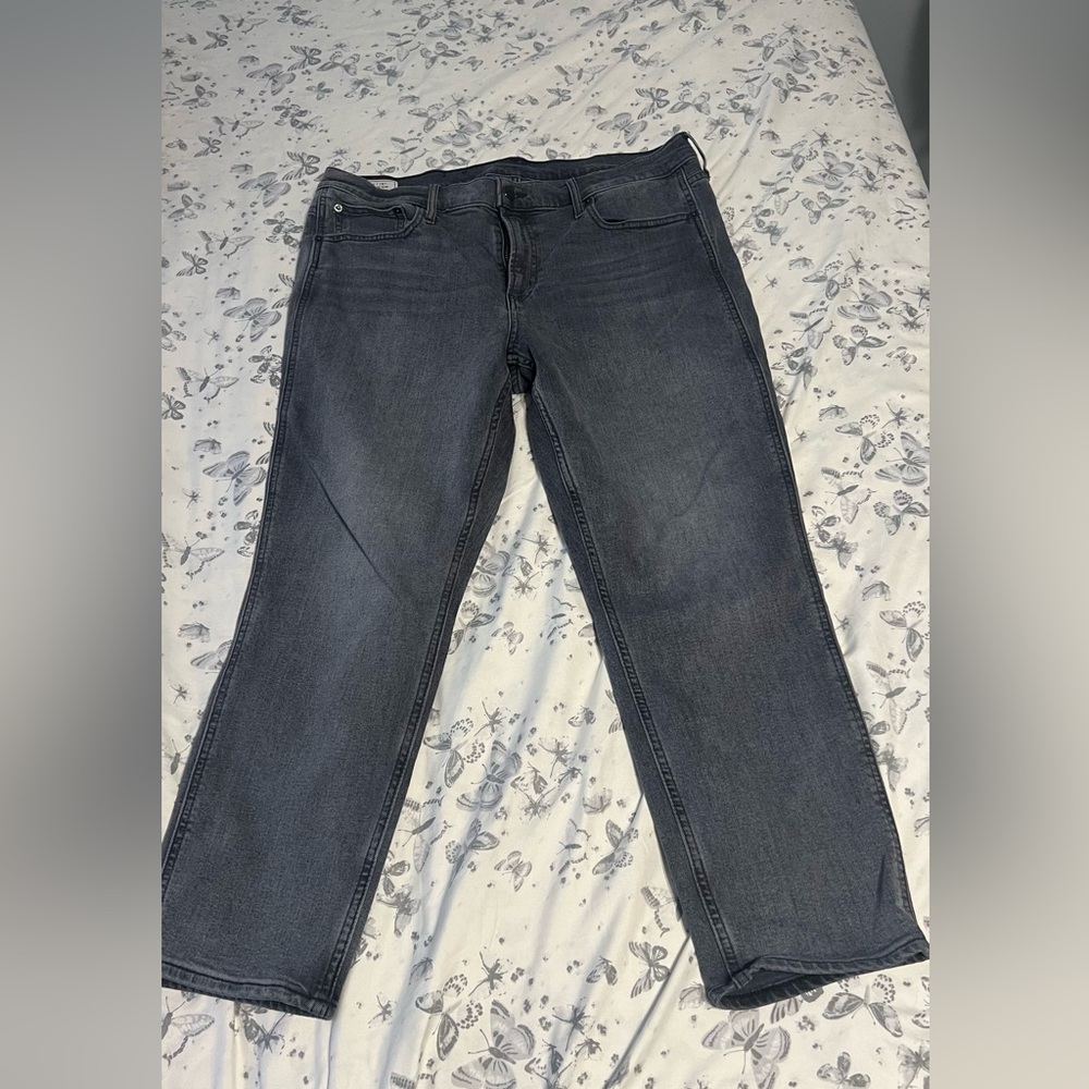 Grey wash jeans